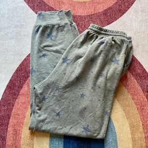 Rae Mode light fleece star joggers
